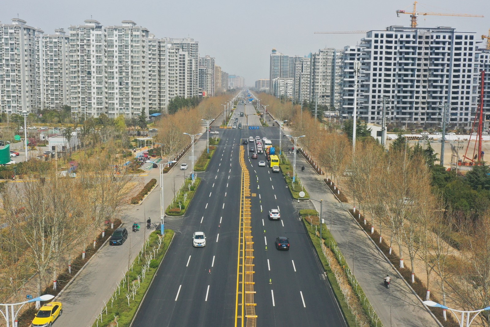 龍泉路善文街-趙樓街路面瀝青覆鋪提升工程完工！